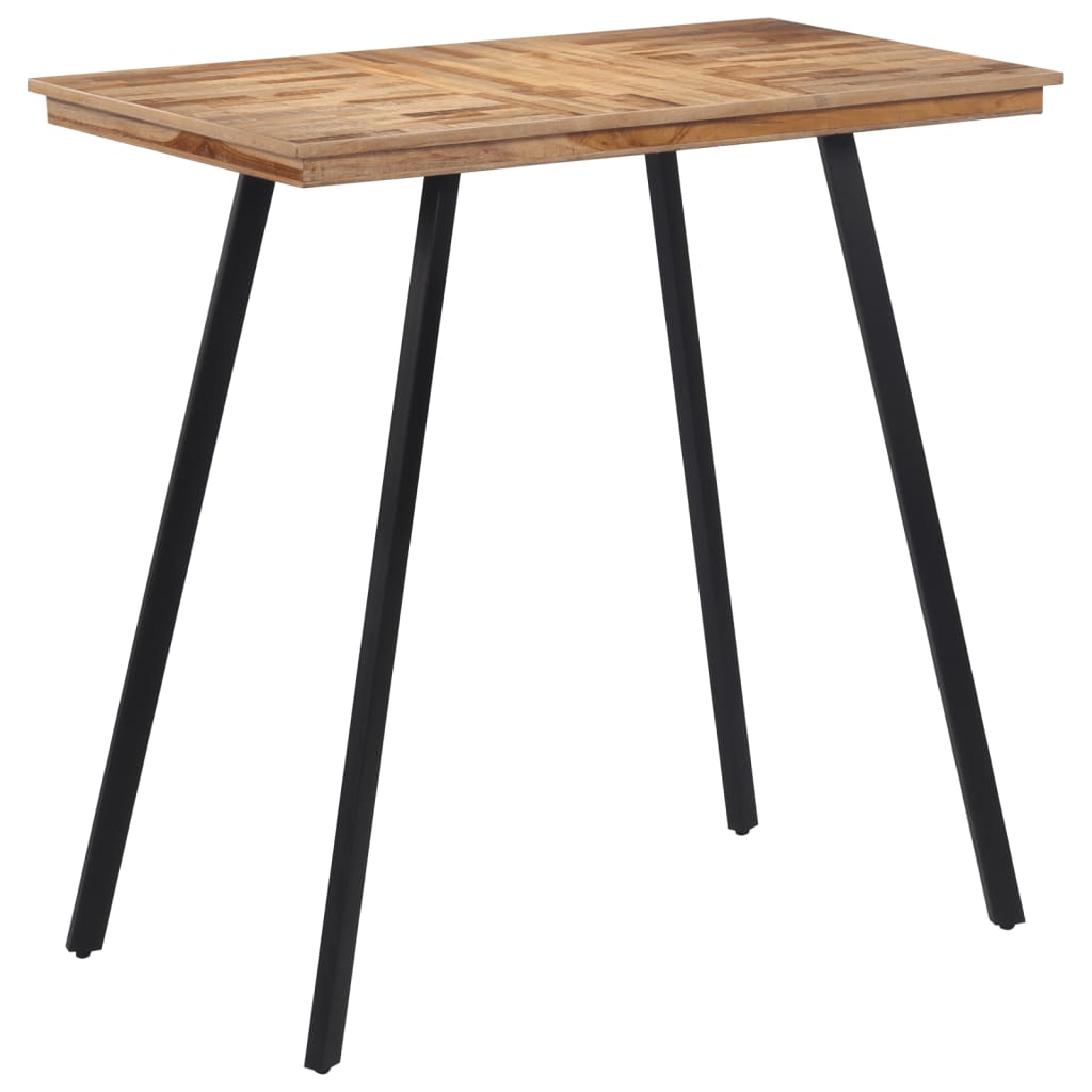 Barový stůl 110 x 55 x 105 cm masivní teakové dřevo