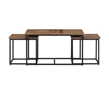 vidaXL Set Salotto da Giardino 7 pz in Legno Massello di Pino
