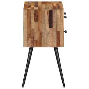 Noční stolek 47 x 31,5 x 60 cm masivní teakové dřevo - obrázek 4