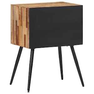 Noční stolek 47 x 31,5 x 60 cm masivní teakové dřevo - obrázek 5