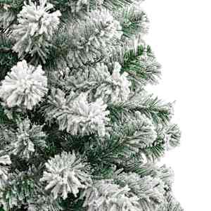 Umělý sklápěcí vánoční stromek se sněhem 210 cm - obrázek 5