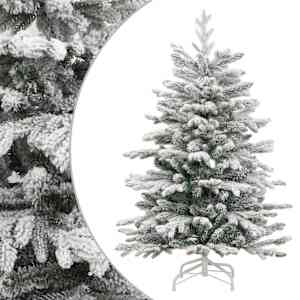 Umetna novoletna jelka s snegom 210 cm