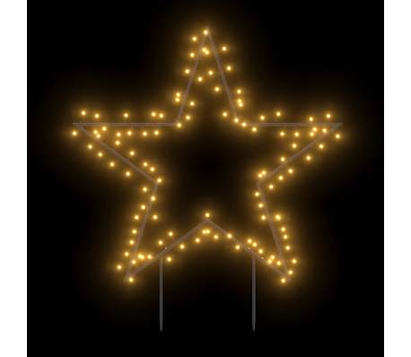 vidaXL Kerstverlichting met ster 115 LED's 85 cm