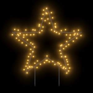 Vánoční světelná dekorace s hroty Hvězda 115 LED diod 85 cm - obrázek 3