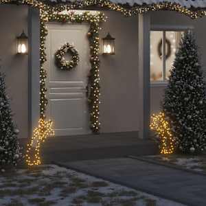 Vánoční světelná dekorace s hroty Kometa 80 LED diod 62 cm - obrázek 1
