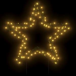 Vánoční světelná dekorace s hroty Hvězda 115 LED diod 85 cm - obrázek 3