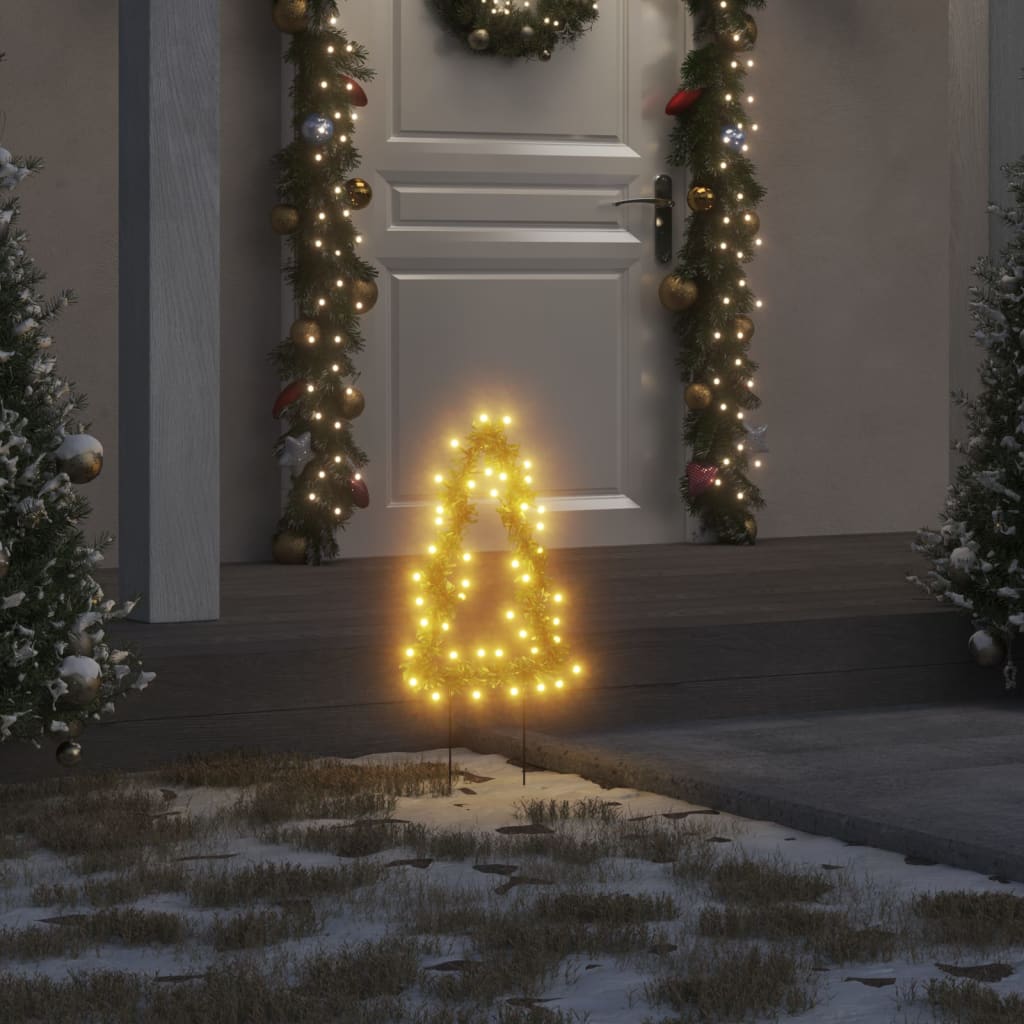 Ukrasna božićna svjetla sa šiljcima 3 kom drvce 50 LED 30 cm Božićna rasvjeta Naručite namještaj na deko.hr
