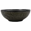 vidaXL valamu t&ouml;&ouml;pinnale, must, &uuml;mar, &Phi;41 x 14, keraamiline