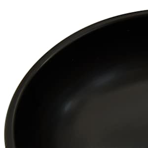Umyvadlo na desku černé a modré kulaté Φ 41 x 14 cm keramika - obrázek 5