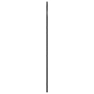 Nástěnné zrcadlo černé 60 x 110 cm oblouk železo - obrázek 4