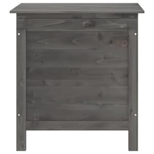 Zahradní úložný box antracitový 50 x 49 x 56,5 cm masivní jedle - obrázek 4
