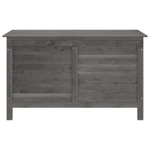 Zahradní úložný box antracitový 99x49,5x58,5 cm masivní jedle - obrázek 4