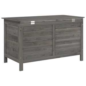 Zahradní úložný box antracitový 99x49,5x58,5 cm masivní jedle - obrázek 6