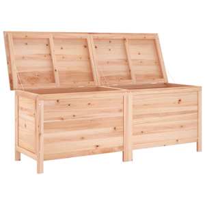 Zahradní úložný box 150 x 50 x 56,5 cm masivní jedlové dřevo - obrázek 3