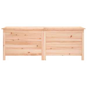 Zahradní úložný box 150 x 50 x 56,5 cm masivní jedlové dřevo - obrázek 4