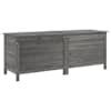 vidaXL aia hoiukast, antratsiithall, 150 x 50 x 56,5 cm, nulupuit