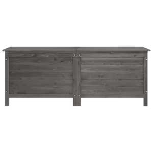 Zahradní úložný box antracitový 150x50x56,5 cm masivní jedle - obrázek 4