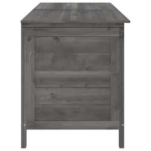 Zahradní úložný box antracitový 150x50x56,5 cm masivní jedle - obrázek 5