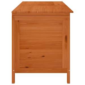 Zahradní úložný box hnědý 150x50x56,5 cm masivní jedlové dřevo - obrázek 5