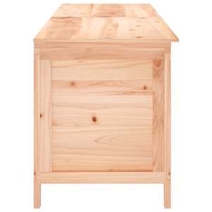 Zahradní úložný box 198,5 x 50 x 56,5 cm masivní jedlové dřevo - obrázek 5