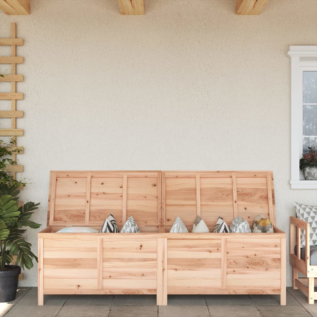 Garden Storage Box Outdoor Storage Chest Trunk  Box Solid Wood Fir vidaXL