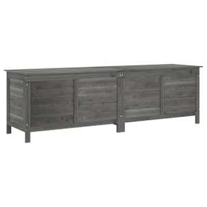 vidaXL aia hoiukast, antratsiithall, 198,5 x 50 x 56,5 cm, nulupuit