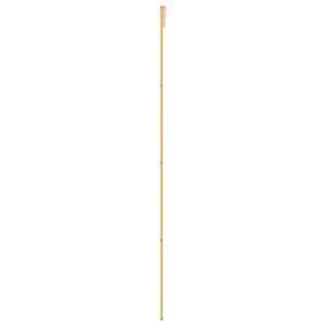 Posuvné dveře zlaté 90 x 205 cm mléčné ESG sklo a hliník - obrázek 5