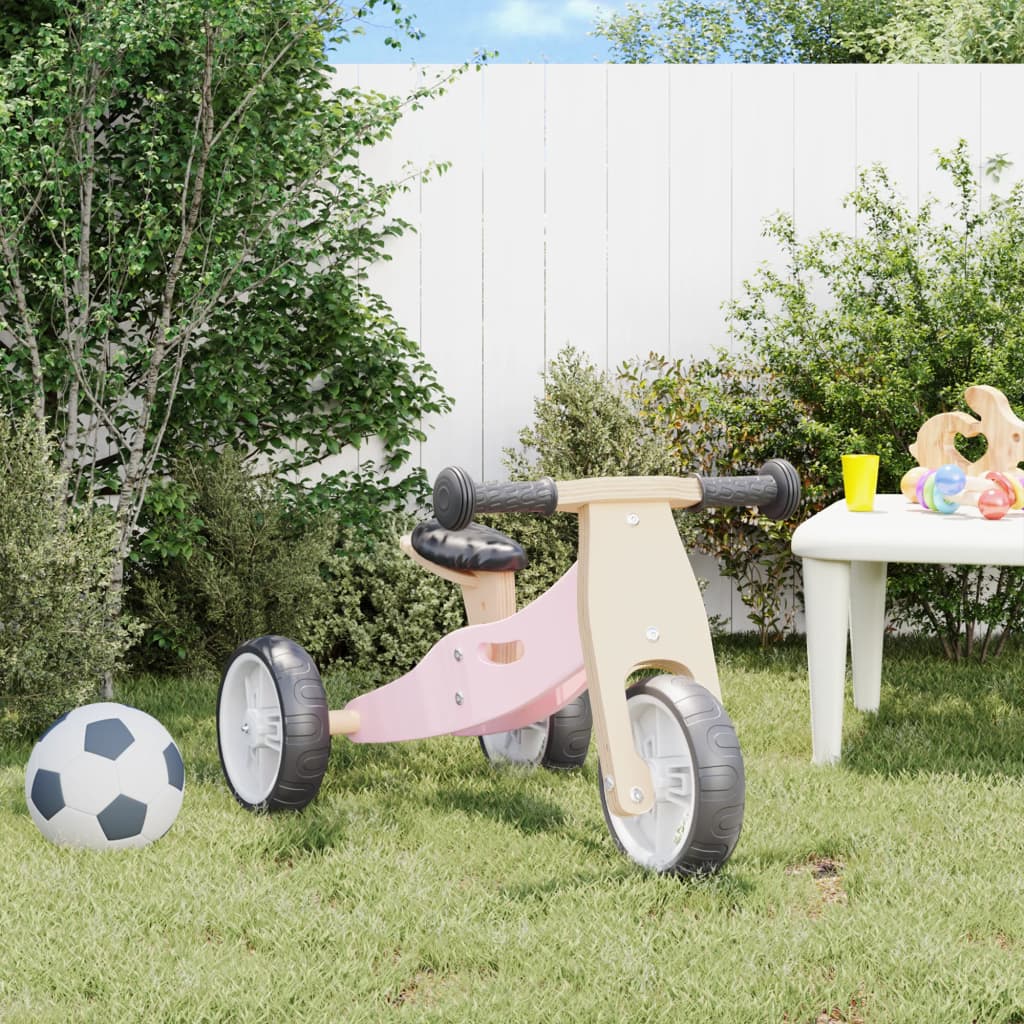 Bicicletta Senza Pedali per Bambini 2 in 1 Rosa