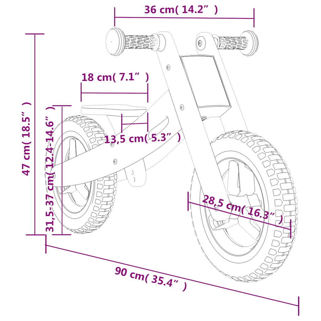 līdzsvara ritenis bērniem, gaiši zils