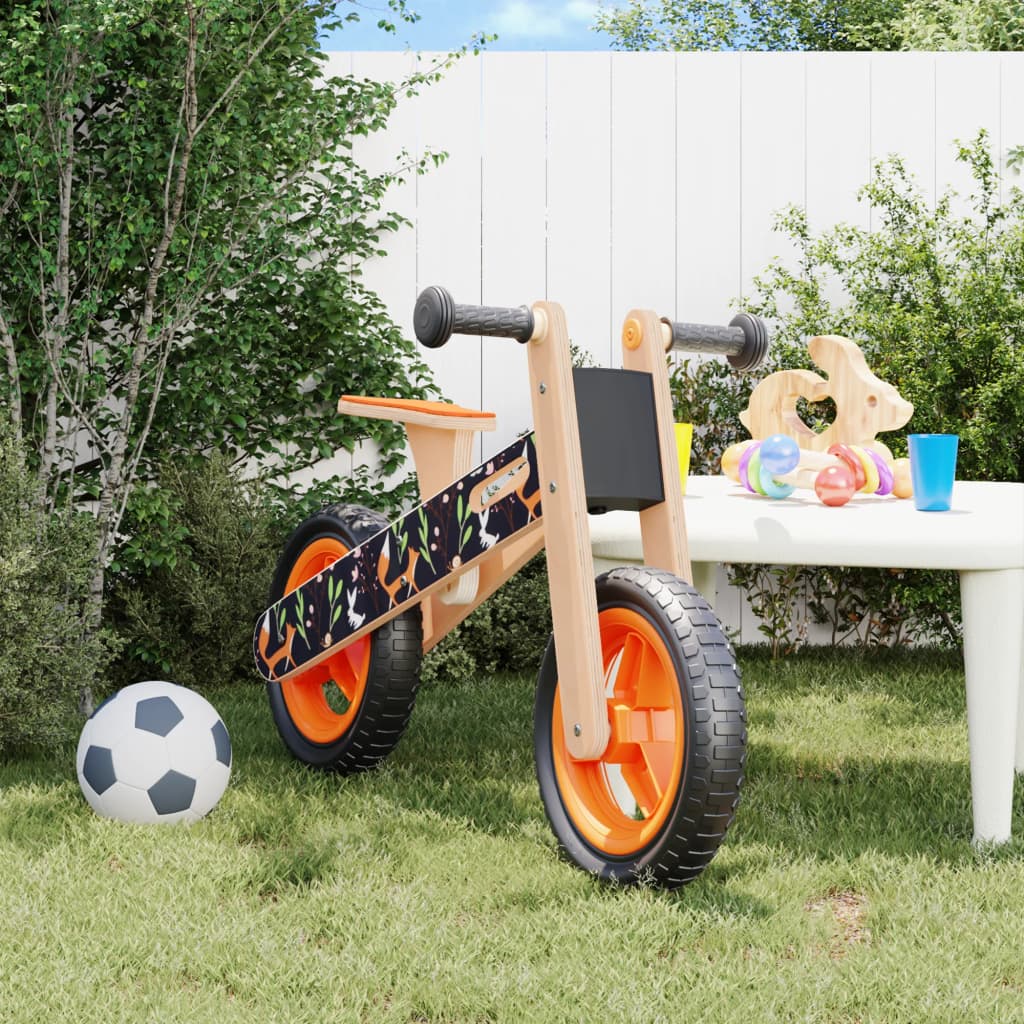 8: vidaXL løbecykel til børn print orange