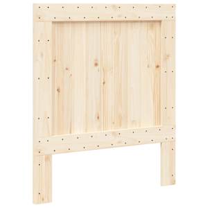Čelo postele 80 x 104 cm masivní borové dřevo - obrázek 2