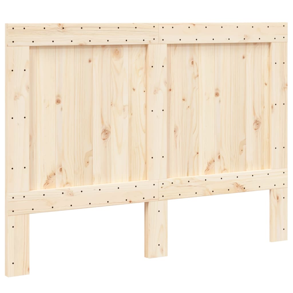 vidaXL Čelo postele 140 x 104 cm masivní borové dřevo
