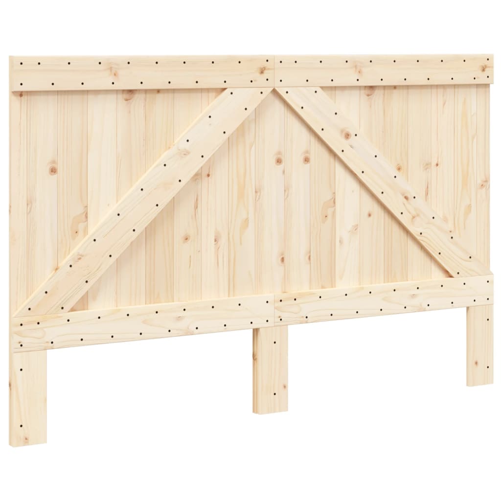 vidaXL Čelo postele 160 x 104 cm masivní borové dřevo