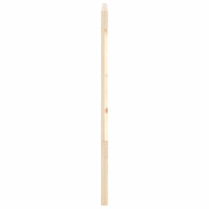 Čelo postele 200 x 104 cm masivní borové dřevo - obrázek 4