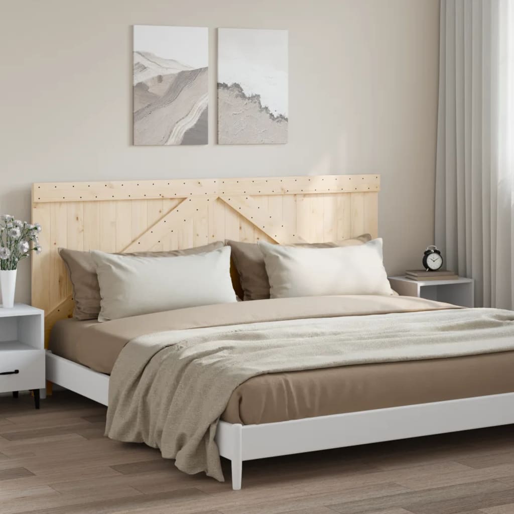 vidaXL Tête de lit 200x104 cm bois massif de pin