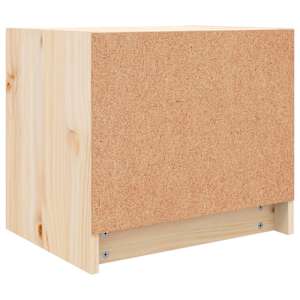 Noční stolek 40 x 31 x 35,5 cm masivní borové dřevo - obrázek 8