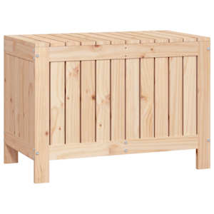 Zahradní úložný box 76 x 42,5 x 54 cm masivní borové dřevo - obrázek 2