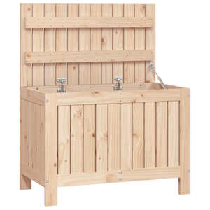 Zahradní úložný box 76 x 42,5 x 54 cm masivní borové dřevo - obrázek 6