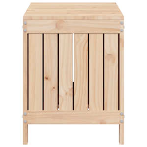 Zahradní úložný box 76 x 42,5 x 54 cm masivní borové dřevo - obrázek 7