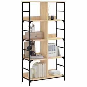 vidaXL Libreria Rovere Sonoma 78,5x33x153 cm in Legno Multistrato