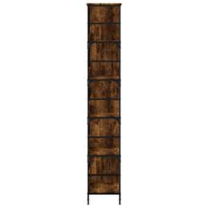 Knihovna kouřový dub 78,5 x 33 x 188,5 cm kompozitní dřevo - obrázek 5