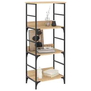 Knihovna dub sonoma 50 x 33 x 117,5 cm kompozitní dřevo - obrázek 3