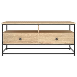 Konferenční stolek dub sonoma 100 x 51 x 45 cm kompozitní dřevo - obrázek 6