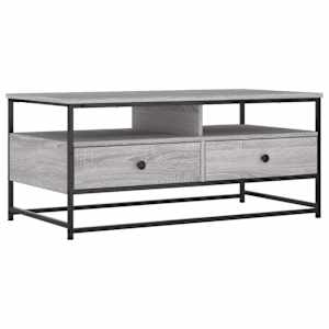 vidaXL kohvilaud, hall Sonoma tamm, 100 x 51 x 45 cm, tehispuit