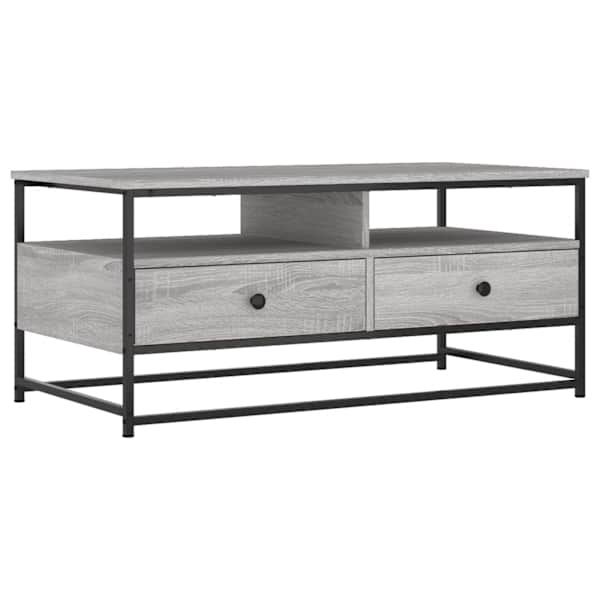 vidaXL kohvilaud, hall Sonoma tamm, 100 x 51 x 45 cm, tehispuit