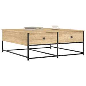 Konferenční stolek dub sonoma 100 x 99 x 40 cm kompozitní dřevo - obrázek 3