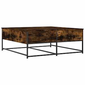 Konferenční stolek kouřový dub 100x99x40 cm kompozitní dřevo - obrázek 8