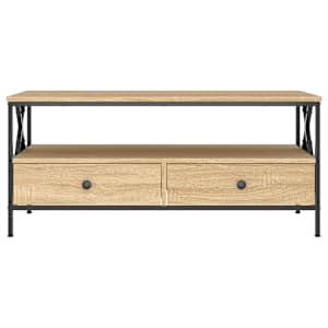 Konferenční stolek dub sonoma 100 x 51 x 45 cm kompozitní dřevo - obrázek 6