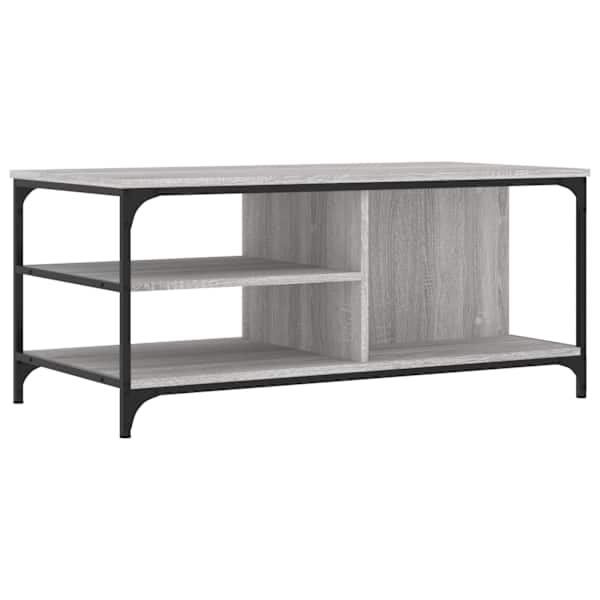 vidaXL kohvilaud, hall Sonoma tamm, 100 x 50 x 45 cm, tehispuit
