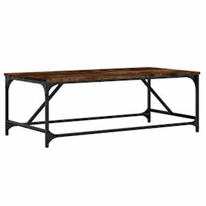 Konferenční stolek kouřový dub 100x50x35 cm kompozitní dřevo - obrázek 6
